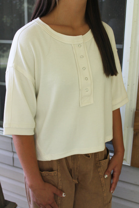 #23. Button Short Sleeve