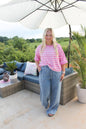 #39. Terry Cloth Short Sleeve Top