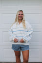 #46. Collar Half Snap Sweatshirt