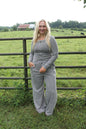 #62. Fitted Long Sleeve Button Top