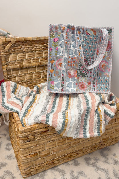 #162. Quilted Tote Bag XL