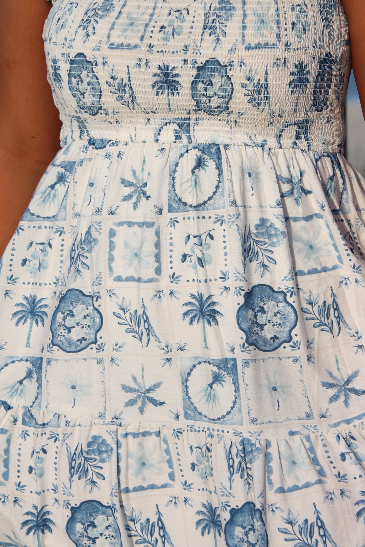 #204. Seaside Halter Dress