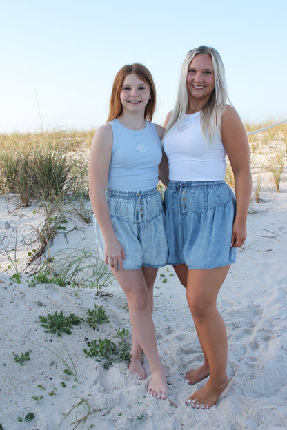 #206. Flowy Shorts
