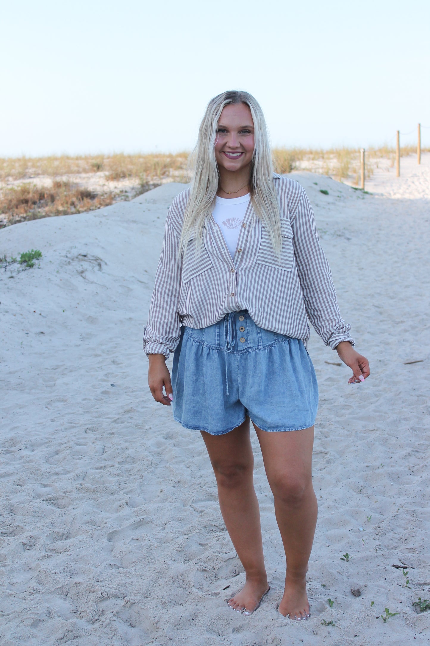 #207. Striped Button Up