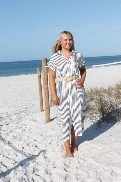 #211. Striped Maxi Dress