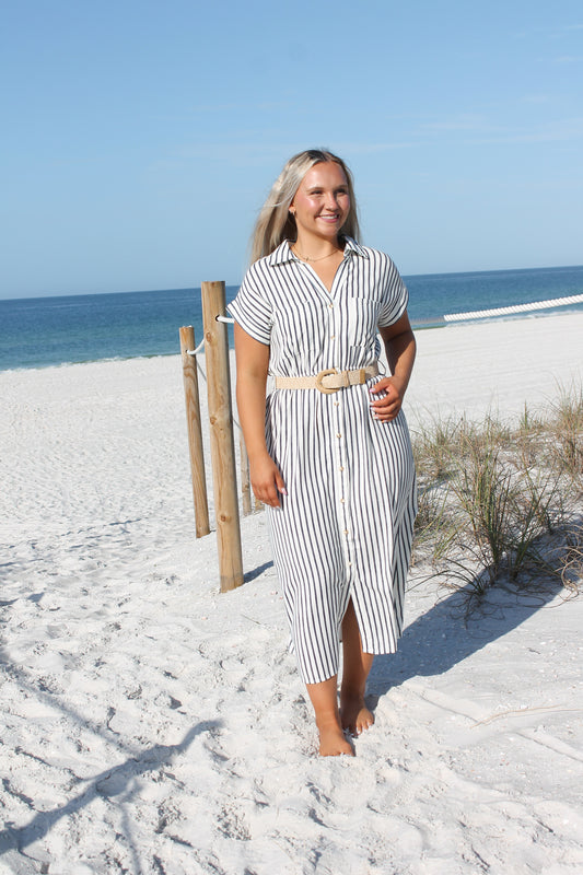 #211. Striped Maxi Dress