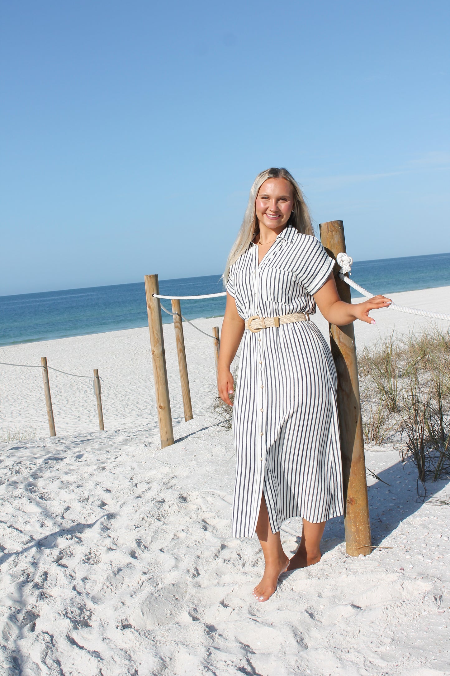 #211. Striped Maxi Dress