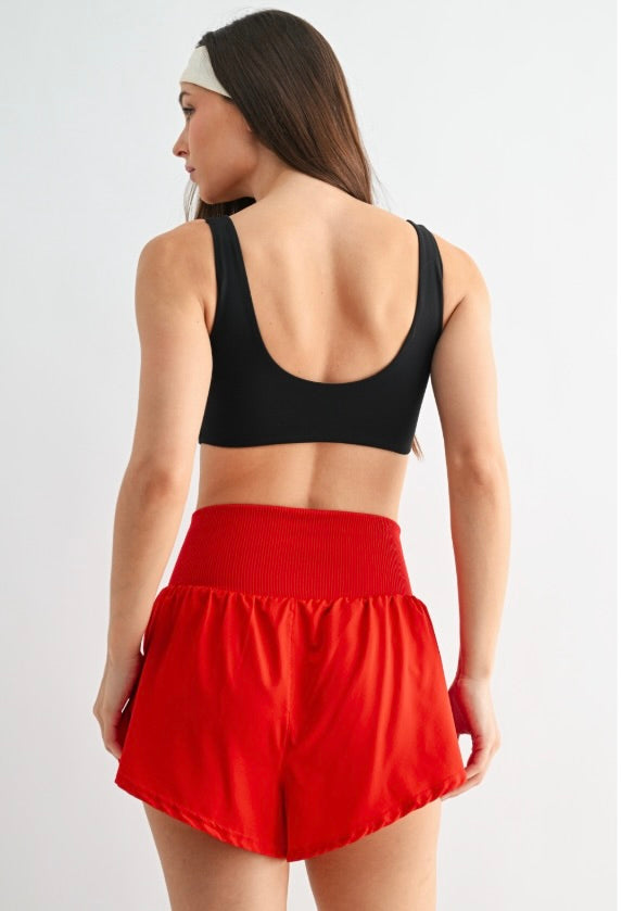 #76. High Waist Athletic Shorts