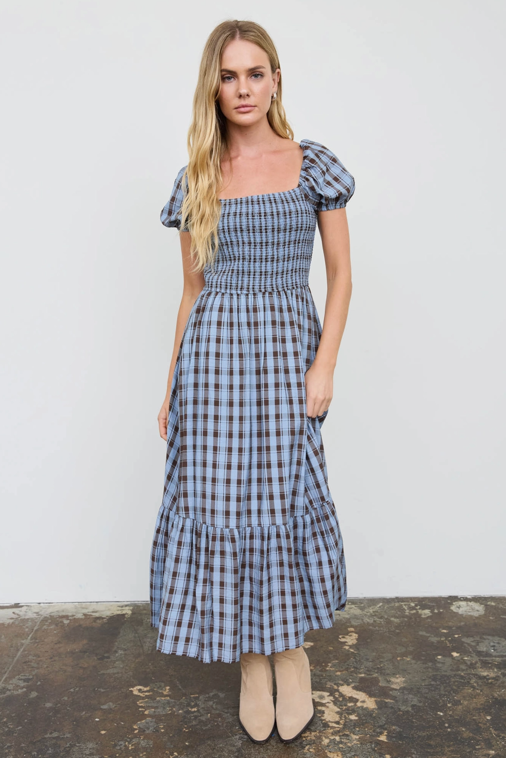 #110. Plaid Dress